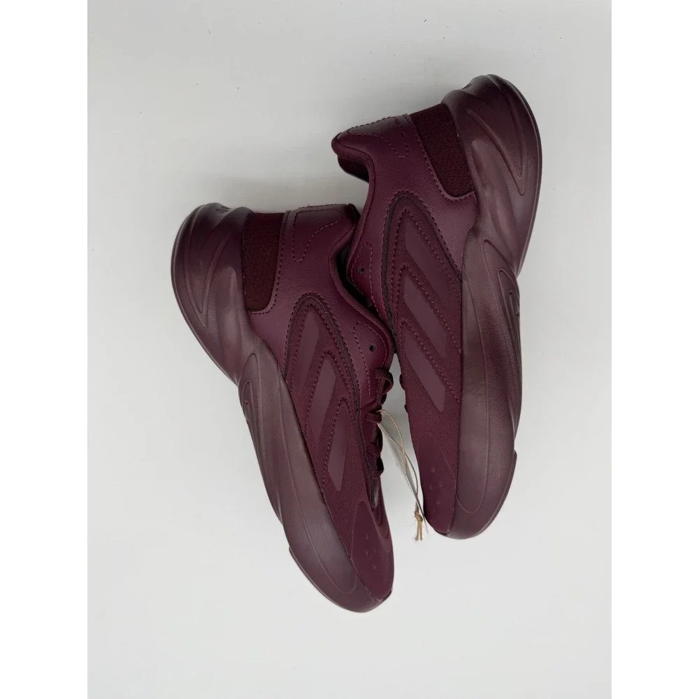 Adidas Ozelia EL C Kids Size 3 Sneakers Burgundy Maroon y2k 90's retro bold NWT